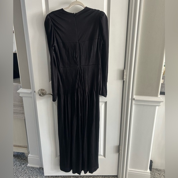 Farm Rio Black Long Sleeve Knot Jumpsuit - Picture 7 of 7